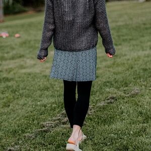 NWT Ripskirt‎ Hawaii Geometric Black and White Skirt